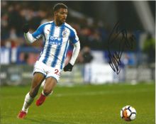 Steve Mounie Signed Huddersfield 8x10 Photo. Good Condition. All signed pieces come with a