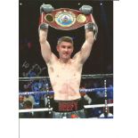 Boxing Liam Smith signed 10x8 colour photo dedicated. Liam Smith (born 27 July 1988) is a British