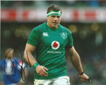 C. J. Stander Signed Ireland Rugby 8x10 Photo. Good Condition. All signed pieces come with a