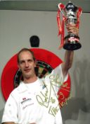 Darts Roland Scholten Darts Signed 16 x 12 inch darts photo. Good Condition. All signed pieces