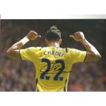 Football Nacer Chadli signed 12x8 colour photo pictured while playing for Tottenham Hotspur. Nacer