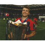 Rugby Richard Wigglesworth 10x8 signed colour photo. Good Condition. All signed pieces come with a