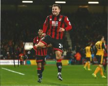 Ryan Fraser Signed Bournemouth 8x10 Photo. Good Condition. All signed pieces come with a Certificate