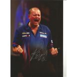 Darts Raymond van Barneveld signed 12x8 colour photo. Raymond van Barneveld is a retired Dutch