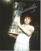 Paul Miller Signed Tottenham Hotspur Uefa Cup 8x10 Photo. Good Condition. All signed pieces come