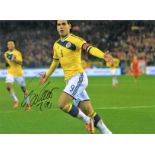Football Radamel Falcao signed 16x12 colour photo pictured while playing for Columbia. Radamel