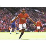 Football Radamel Falcao signed 12x8 colour photo pictured while playing for Manchester United.