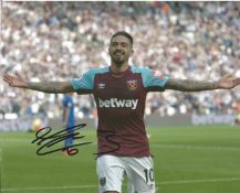 Manuel Lanzini Signed West Ham 8x12 Photo. Good Condition. All signed pieces come with a Certificate