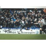 Football Cheick Tiote 12x8 signed colour photo pictured after scoring for Newcastle United. Cheick