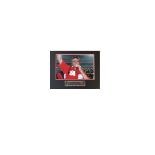 Vladimir Smicer Liverpool Signed 16 x 12inch mounted football photo. Good Condition. All signed