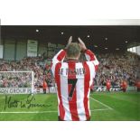 Football Matt Le Tissier signed 12x8 colour photo pictured while playing for Southampton. Matthew