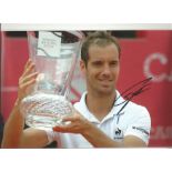 Tennis Richard Gasquet signed 12x8 colour photo. Richard Gabriel Cyr Gasquet (born 18 June 1986)