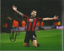 Steve Cook Signed Bournemouth 8x10 Photo. Good Condition. All signed pieces come with a