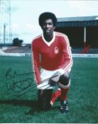 Viv Anderson Signed Nottingham Forest 8x10 Photo. Good Condition. All signed pieces come with a