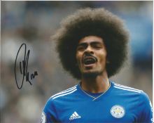 Hamza Choudhury Signed Leicester City 8x10 Photo. Good Condition. All signed pieces come with a