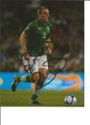Football Richard Dunne 10x8 signed colour photo pictured while playing for the Republic of Ireland