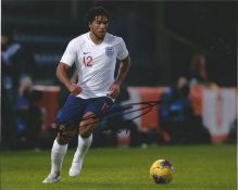 Reece James Chelsea Signed England 8x10 Photo. Good Condition. All signed pieces come with a