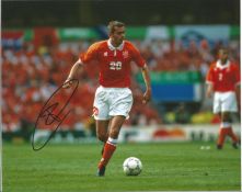 Phillip Cocu Signed Holland 8x10 Photo. Good Condition. All signed pieces come with a Certificate of