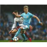 Oleksandr Zinchenko Signed Manchester City 8x10 Photo. Good Condition. All signed pieces come with a