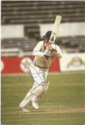 Chris Broad Signed Cricket Postcard Photo. Good Condition. All signed pieces come with a Certificate