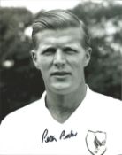 Peter Baker Signed 1960s Tottenham Hotspur 8x10 Photo. Good Condition. All signed pieces come with a