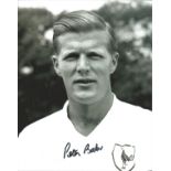 Peter Baker Signed 1960s Tottenham Hotspur 8x10 Photo. Good Condition. All signed pieces come with a