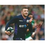 Finn Russell Signed Scotland Rugby 8x10 Photo. Good Condition. All signed pieces come with a