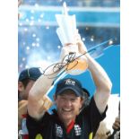 Cricket Paul Collingwood Signed 16 X 12 inch cricket colour photo. Good Condition. All signed pieces