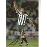 Football Alan Shearer signed 12x8 colour photo pictured while playing for Newcastle United. Alan