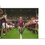 Football Julian Dicks signed 10x8 colour photo pictured before his last game for West Ham United.