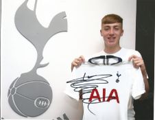 Jack Clarke Signed Tottenham Hotspur 8x10 Photo. Good Condition. All signed pieces come with a