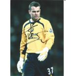 Football Shay Given signed 12x8 colour photo pictured while playing for Manchester City. Seamus John