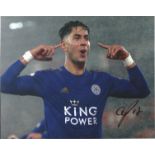 Ayoze Perez Signed Leicester City 8x10 Photo. Good Condition. All signed pieces come with a