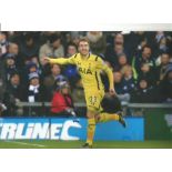 Football Christian Eriksen signed 12x8 colour photo pictured while playing for Tottenham Hotspur.