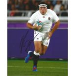 Jamie George Signed England Rugby 8x10 Photo. Good Condition. All signed pieces come with a