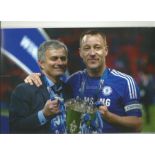 Football Jose Mourinho signed 12x8 colour photo pictured while manager of Chelsea. José Mário dos