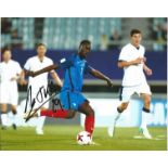 Jean-Kevin Augustin Signed France 8x10 Photo. Good Condition. All signed pieces come with a