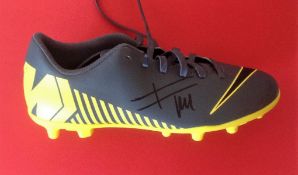 Football Luka Modri? signed Nike Football boot. Luka Modri? ( born 9 September 1985) is a Croatian
