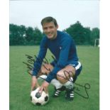 Bobby Tambling Signed Chelsea 8x10 Photo. Good Condition. All signed pieces come with a