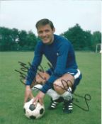 Bobby Tambling Signed Chelsea 8x10 Photo. Good Condition. All signed pieces come with a