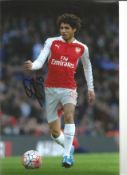 Football Mohamed Elneny 12x8 signed colour photo pictured in action for Arsenal. Mohamed Naser