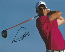 Golf Ross Fisher 10x8 signed colour photo. Good Condition. All signed pieces come with a Certificate
