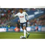 Football Dele Ali signed 12x8 colour photo pictured in action for Tottenham Hotspur. Bamidele