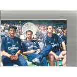 Football Jose Mourinho signed 10x8 mounted colour photo pictured while manager of Chelsea. José