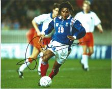 Christian Karembeau Signed France 8x10 Photo. Good Condition. All signed pieces come with a