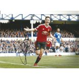 Football Ander Herrera signed 12x8 colour photo pictured while playing for Manchester United.