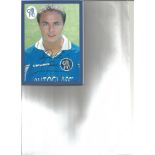 Football Dennis Wise signed 6x4 mounted colour photo pictured while at Chelsea. Dennis Frank Wise (