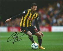 Etienne Capoue Signed Watford 8x10 Photo. Good Condition. All signed pieces come with a