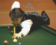 Snooker Ding Junhui 10x8 signed colour photo. Good Condition. All signed pieces come with a