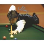 Snooker Ding Junhui 10x8 signed colour photo. Good Condition. All signed pieces come with a